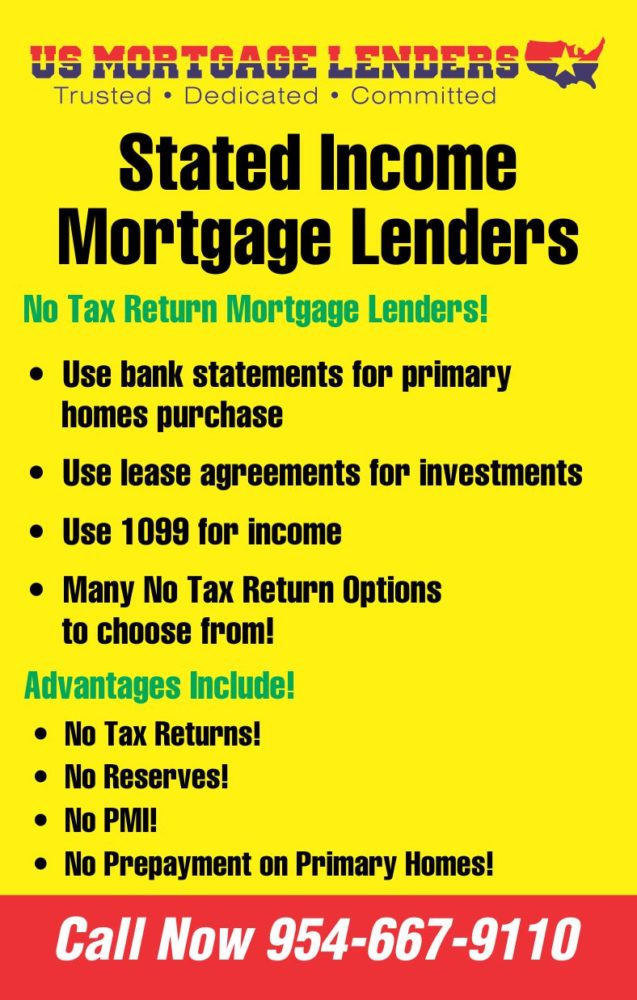 Bank Statement Mortgage Lenders No Tax Returns Needed!