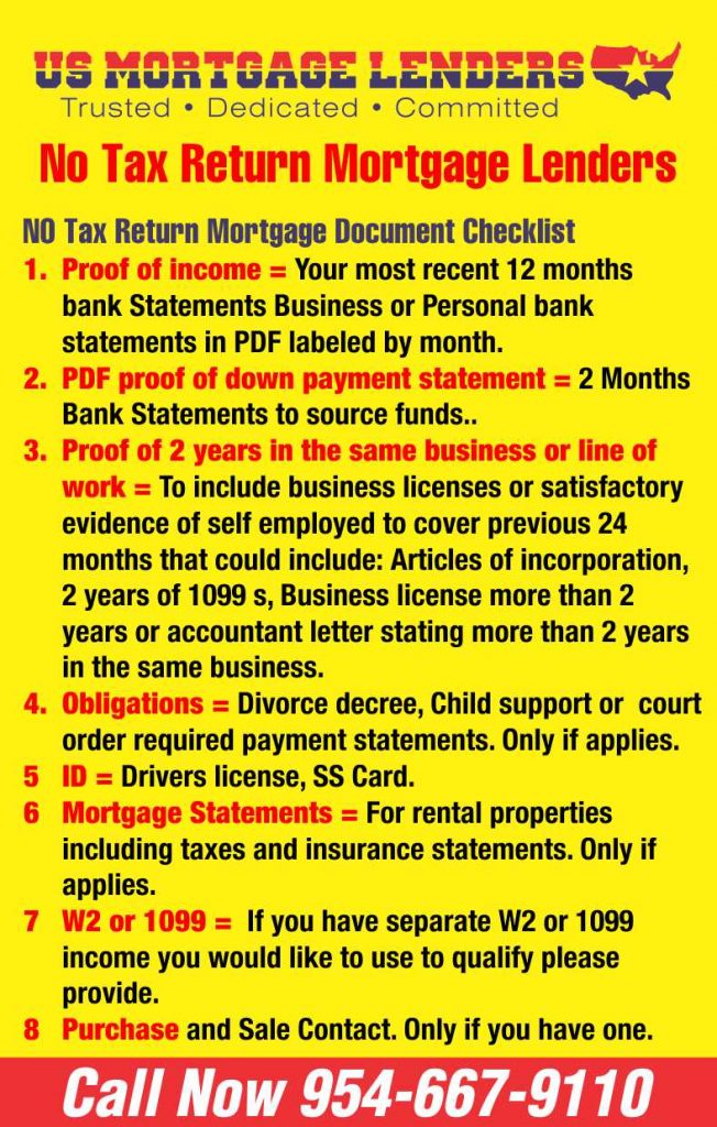 No Tax Return Mortgage RefinanceCash Out Refinance wNo Tax Returns
