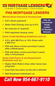 Gainesville FL FHA Mortgage 3.5% W/580C /10% Dwn W/Min+ ...