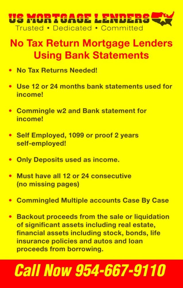 How Do I Get a Florida Mortgage NO Tax Returns? FHA VA BANK STATEMENT